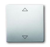 Клавиша для механизма электронного выключателя Busch-Jalousiecontrol 6411 U-101, 6411 U/S-101, 6418 U, реле 6402 U, серия pur/сталь Клавиша для механизма электронного выключателя Busch-Jalousiecontrol 6411 U-101, 6411 U/S-101, 6418 U, реле 6402 U, серия pur/сталь