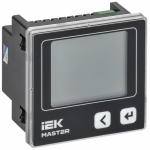 Вольтметр цифр. щит. 1-ф. RS-485 72х72 LCD MASTER IEK Вольтметр цифр. щит. 1-ф. RS-485 72х72 LCD MASTER IEK