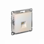 Розетка 1гн комп RJ45 с/у жемчуг механизм кат.6А AtlasDesign Systeme Electric Розетка 1гн комп RJ45 с/у жемчуг механизм кат.6А AtlasDesign Systeme Electric