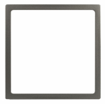 Рамка для розеток и выключателей ЭРА Elegance 14-6001-16 декоративная, титан