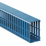 Короб перфорированный, синий RL12 60x100