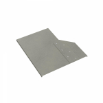 Крышка на переходник левосторонний   600/500, стеклопластик