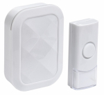 Звонок беспроводной ДЗБ3-36М 36 мелодий белый IEK (1/48)