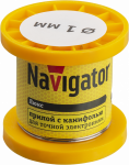 Припой Navigator 93 076 NEM-Pos02-61K-1-K50 (ПОС-61, катушка, 1 мм, 50 гр) Припой Navigator 93 076 NEM-Pos02-61K-1-K50 (ПОС-61, катушка, 1 мм, 50 гр)