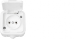 Розетка 1гн без З/К с крыш. о/у белый 16А IP54 Пралеска Беларусь (1/60) Розетка 1гн без З/К с крыш. о/у белый 16А IP54 Пралеска Беларусь (1/60)