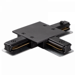 Коннектор черный T-обр. (встраиваемый) PTR/R CT-BL Jazzway Коннектор черный T-обр. (встраиваемый) PTR/R CT-BL Jazzway