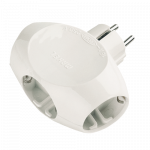 Тройник 3гн с 3/К белый "круглый" IP20 Makel (1/20)