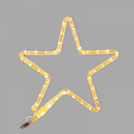 Фигура "Звездочка" цвет желтый, размер 30х28 см Neon-Night