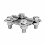 Зажим контрольный прут-прут (пластина 57х57мм) HZ EKF Зажим контрольный прут-прут (пластина 57х57мм) HZ EKF