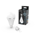 Лампа светодиод 8Вт груша А60 Е27 4100К 490Лм с Li-Ion аккумулятором Gauss Black (1/10/60) СНЯТ