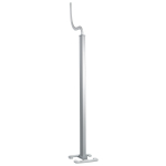 Snap-On мобильная колонна алюминиевая с крышкой из алюминия 2 секции, высота 2 метра, цвет алюминий Snap-On мобильная колонна алюминиевая с крышкой из алюминия 2 секции, высота 2 метра, цвет алюминий