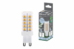 Лампа светодиодная G9-5 Вт-230 В-4000 К, SMD, 16x49 мм TDM Лампа светодиодная G9-5 Вт-230 В-4000 К, SMD, 16x49 мм TDM