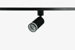 Трековый светильник однофазный ЭРА TR77 - GU10 BK под лампу GU10 черный Трековый светильник однофазный ЭРА TR77 - GU10 BK под лампу GU10 черный