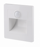 Светильник подсветка декор встраиваемая для ступеней 2Вт 4000К Белый IP20 с датчиком движения PWS/R S8686 Jazzway Светильник подсветка декор встраиваемая для ступеней 2Вт 4000К Белый IP20 с датчиком движения PWS/R S8686 Jazzway