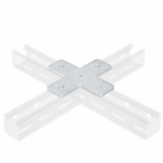 Пластина соединительная Х-обр., INOX 304