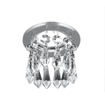 Светильник Кристалл/Хром, Gu5.3 Gauss Brilliance 1/30 СНЯТ Светильник Кристалл/Хром, Gu5.3 Gauss Brilliance 1/30 СНЯТ