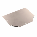 Крышка на тройник для кабельного лотка 405.1мм нержавеющая сталь необработанная ПРОМРУКАВ Без серии Крышка на тройник для кабельного лотка 405.1мм нержавеющая сталь необработанная ПРОМРУКАВ Без серии