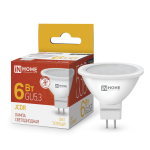 Лампа светодиод 6Вт GU5.3 3000К 530Лм MR16 VC IN HOME (10/100) Лампа светодиод 6Вт GU5.3 3000К 530Лм MR16 VC IN HOME (10/100)