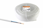 Провод ПВС 2х1 ГОСТ (100м), белый TDM Провод ПВС 2х1 ГОСТ (100м), белый TDM