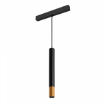 Светильник MAG-SPOT-HANG-25-R30-5W Warm3000 (BK-GD, 45deg, 24V) (arlight, IP20 Металл, 3 года)