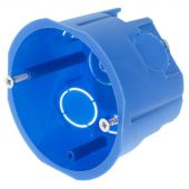 Коробка подрозетник С3М2 с/у в бетон синий ПБ-Инт. 68х45 IP20 ИнтерТорг (1/200)