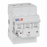 Выключатель автоматический модульный OptiDin ВМ63-3B6-4,5-УХЛ3