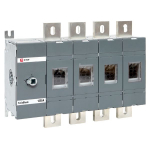 Рубильник 1250A 4P без рукоятки управления TwinBlock EKF Рубильник 1250A 4P без рукоятки управления TwinBlock EKF