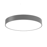 Светодиодный светильник VARTON Cosmo 900х115 мм 90 Вт 3000 K накладной с рассеивателем опал RAL7045 серый муар