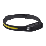 Фонарь налобный Gauss модель GFL411 7W 330lm Li-ion 800mAh LED 1/10/100