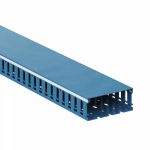 Короб перфорированный, синий RL12 100x40