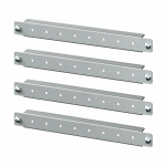 Рейка монтажная 300 металл естественный цвет DKC Рейка монтажная 300 металл естественный цвет DKC