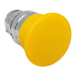 Исполнительный механизм кнопки XB4 "Грибок" желтый возвратный без фиксации без подсветки IP65 EKF