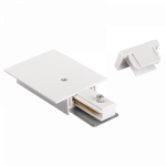 Комплект торцевых элементов белый (встраиваемый) PTR/R EC-WH Jazzway Комплект торцевых элементов белый (встраиваемый) PTR/R EC-WH Jazzway