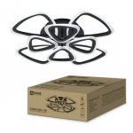 Светильник светодиод 120Вт 3000-4000-6500K 8400Лм 650х650х130мм c пультом ДУ черный ELEGANT SANSA-B IN HOME (1/5)