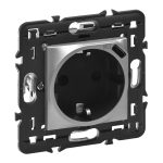 Розетка Legrand Mosaic 2-мест. 4мод. с З/К скр. уст-ки16А 0-250В со шторками IP40 алюм. Розетка Legrand Mosaic 2-мест. 4мод. с З/К скр. уст-ки16А 0-250В со шторками IP40 алюм.