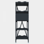 Стеллаж 5 полочный 4 ряда 478х769х1495