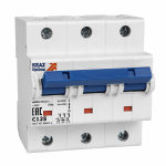 Выключатель автоматический 3-полюсный (3P) 100А хар. C 10кА КЭАЗ (Курский электроаппаратный завод) OptiDin BM125