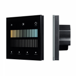 INTELLIGENT ARLIGHT Сенсорная панель SMART-DALI-301-11-1G-4SC-MIX-IN Black (BUS/24V, Touch, 2.4G) (IARL, IP20 Пластик, 5 лет)