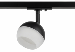 Трековый светильник однофазный ЭРА TR46 - GX53 BK под лампу GX53 черный