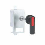 Рукоятка для силового выключателя черная с осью-переходником DKC