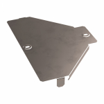 Крышка переходника симметричного Стандарт INOX (AISI 409) 300х100 Промрукав Крышка переходника симметричного Стандарт INOX (AISI 409) 300х100 Промрукав