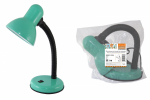 Светильник настольный на основании 40Вт, E27, зеленый, (мягкая упак.) Народный Светильник настольный на основании 40Вт, E27, зеленый, (мягкая упак.) Народный