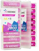 Аккумулятор КОСМОС R6 2800mAh Ni-Mh 8 шт в боксе Аккумулятор КОСМОС R6 2800mAh Ni-Mh 8 шт в боксе