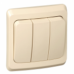 Выключатель 3кл с/у крем Этюд Systeme Electric Выключатель 3кл с/у крем Этюд Systeme Electric