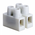 Клемник Полипропилен белый, 2р,85°С,450V,32A, 4мм.кв.