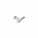 Скоба квадратная пласт 10мм (50шт/упак) REXANT (1/10/160)