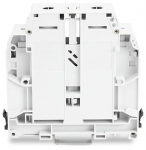 Зажим клеммный проходной 119.4мм размер ячейки 31мм на DIN-рейку 1 уровень сечение провода 150.000мм² 309А 1000В термопласт Wago Зажим клеммный проходной 119.4мм размер ячейки 31мм на DIN-рейку 1 уровень сечение провода 150.000мм² 309А 1000В термопласт Wago