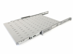 Hyperline TSS3-450-RAL7035 Полка выдвижная, глубина 450 мм, с фронтальным креплением, нагрузка до 20 кг, для шкафов TTB глубиной 600-1200мм, цвет серы