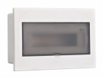 Корпус пласт. навесной прозр. дв. 1 ряд 13 мод. IP41 ЩРН-П