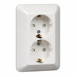 Розетка 2гн с З/К шторки с/у белый 16А Прима Schneider Electric Розетка 2гн с З/К шторки с/у белый 16А Прима Schneider Electric